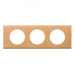 Legrand Plaque 3 Postes Céliane Erable
