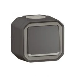 Legrand Interrupteur Va-et-vient Voyant Témoin étanche Plexo IP55 Saillie Anthracite