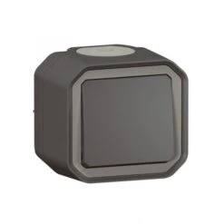 Legrand Poussoir étanche Plexo 10A IP55 IK08 Saillie - Anthracite