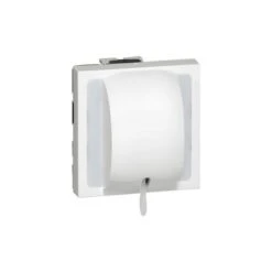 Legrand Poussoir Inverseur à Tirage 6A 250V~ Mosaic 2 Modules - Blanc