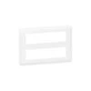 Legrand Plaque De Finition Mosaic Pour 2x8 Modules Blanc