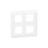 Legrand Plaque De Finition Mosaic Pour 2x2x2 Modules Blanc