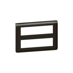 Legrand Plaque De Finition Mosaic Pour 2x8 Modules Noir Mat