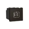 Legrand Chargeur 2 USB Type-A 2,4A 12W Mosaic 2 Modules 230V Ou 5V= - Noir Mat