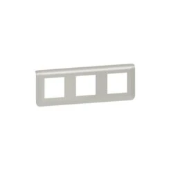 Legrand Plaque De Finition Horizontale Mosaic Pour 3x2 Modules Alu