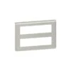 Legrand Plaque De Finition Mosaic Pour 2x8 Modules Alu