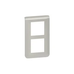 Legrand Plaque De Finition Verticale Spéciale Rénovation Mosaic Pour 2x2 Modules Alu