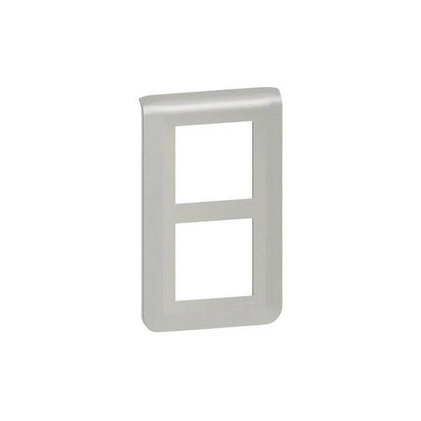 Legrand Plaque De Finition Verticale Spéciale Rénovation Mosaic Pour 2x2 Modules Alu