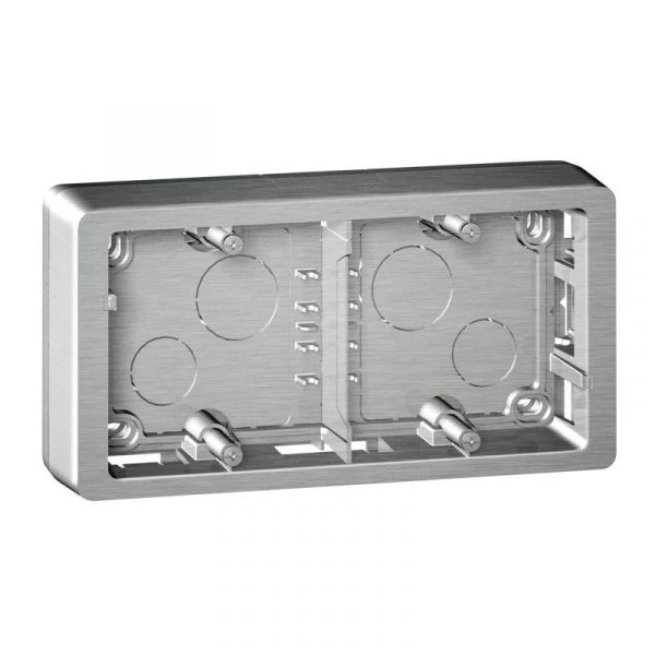 Legrand Cadre Saillie Céliane 2 Postes Horizontal Ou Vertical Titane