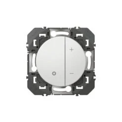 Legrand Variateur Toutes Lampes Dooxie 2 Fils Sans Neutre Finition Blanc COMPO
