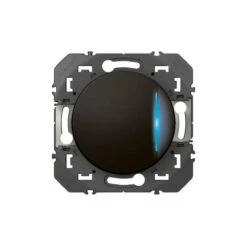 Legrand Interrupteur/va-et-vient Voyant Lumineux Dooxie 10AX 250V~ Finition Noir