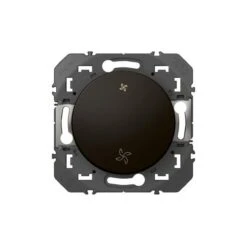 Legrand Interrupteur Commande VMC Dooxie Finition Noir