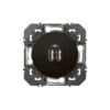 Legrand Double Chargeur USB TypeA Dooxie 2,4A Finition Noir