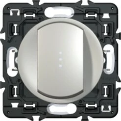 Legrand Poussoir Lumineux à Griffes Céliane Titane