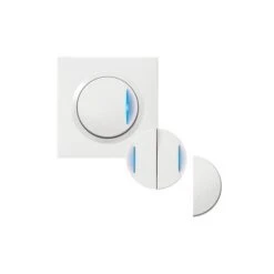 Legrand Transformeur Pour Réaliser 5 Fonctions Lumineuses Dooxie One Livré Avec Plaque Carrée Blanche Et Griffes