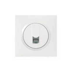 Legrand Prise Blindée RJ45 Catégorie 6 FTP Dooxie One Livré Avec Plaque Carrée Blanche Et Griffes