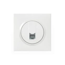 Legrand Prise Blindée RJ45 Catégorie 5e FTP Dooxie One Livré Avec Plaque Carrée Blanche Et Griffes