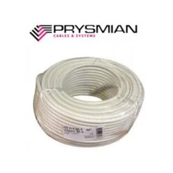 Câble Souple Blanc 3G1.5 En 50 Mètres