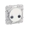 Schneider® Prise TV/FM Odace - Blanc