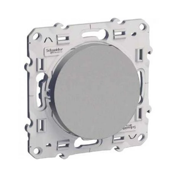 Schneider® Poussoir 10A Odace - Alu