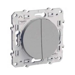 Schneider® Double Va Et Vient Odace - Alu