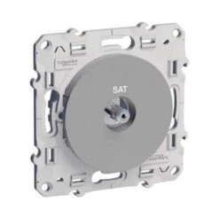 Schneider® Prise SAT Odace - Alu