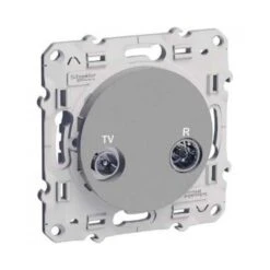 Schneider® Prise TV/FM Odace - Alu