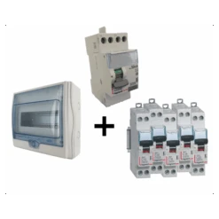 Tableau Monté 9 Modules IP65