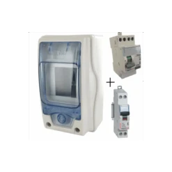 Tableau Monté 4 Modules IP65