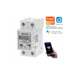Compteur Contacteur KETLER 60A WIFI Smart Life Et Tuya - KE6010W