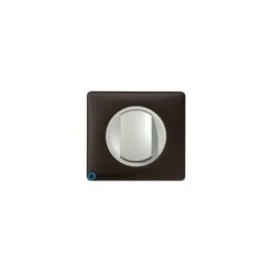 Legrand Bouton Poussoir Céliane Titane - Plaque Basalte