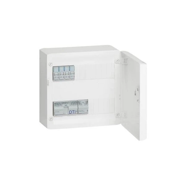 Legrand Coffret Multimédia Basique 8 RJ45 Et 4 TV - 13 Modules