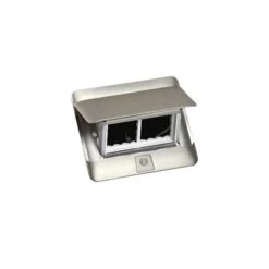 Legrand Prise Escamotable Pop Up Mobilier 4 Modules à équiper Livré Avec Kit D'installation - Inox Mat