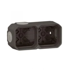 Legrand Boîtier Saillie étanche Plexo 2 Postes Horizontaux Et Verticaux - Anthracite