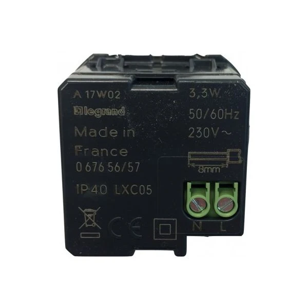 Legrand Liseuse Céliane Avec Enjoliveur Titane – Image 2