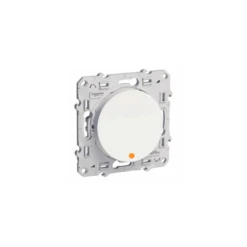 Schneider® Poussoir Lumineux Odace - Blanc