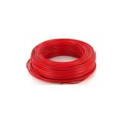 Fil H07VU 1.5mm² Rouge En 100m