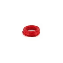 Fil H07VR 6mm² Rouge En 100m