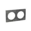Schneider® Plaque 2 Postes Odace Touch - Pierre Galet