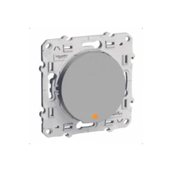 Schneider® Va Et Vient Lumineux Odace - Alu