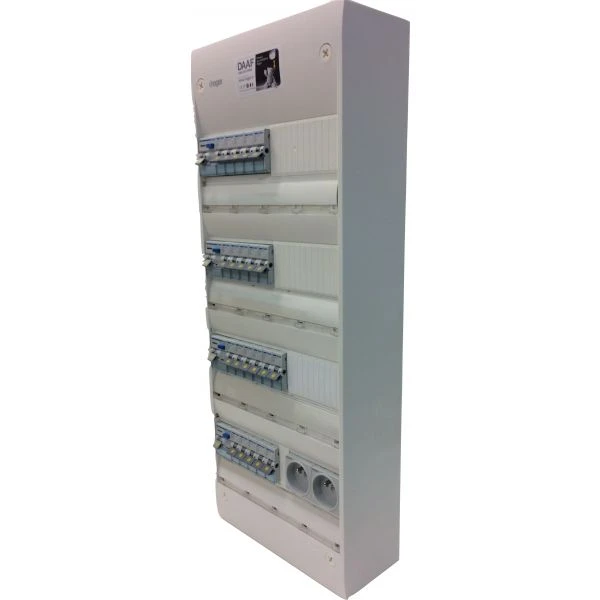 Tableau Hager Monté 4 Rangées 14 Disjoncteurs