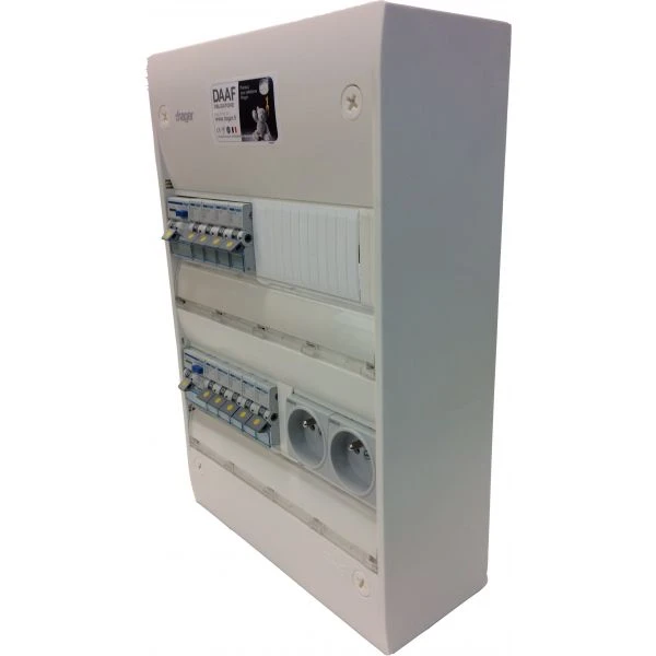 Tableau Hager Monté 2 Rangées Auto 9 Disjoncteurs – Image 2