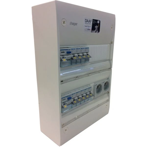 Tableau Hager Monté 2 Rangées Auto 9 Disjoncteurs – Image 5