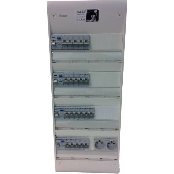 Tableau Hager Monté 4 Rangées 14 Disjoncteurs – Image 5