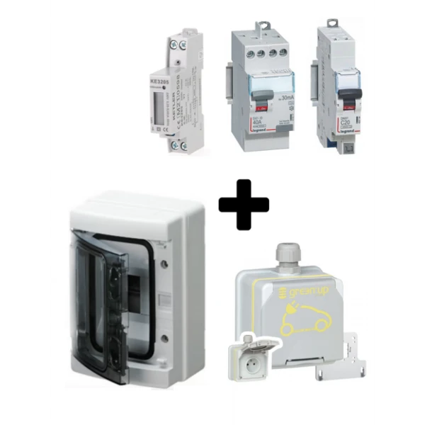 Legrand Kit Recharge Green'Up + Compteur Pour Voiture électrique - 090471 – Image 3
